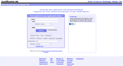 Desktop Screenshot of justbooks.de